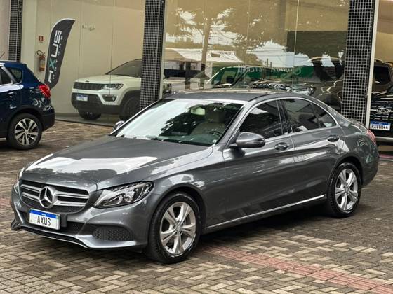 MERCEDES-BENZ C 180 1.6 CGI 16V TURBO FLEX 4P AUTOMÁTICO